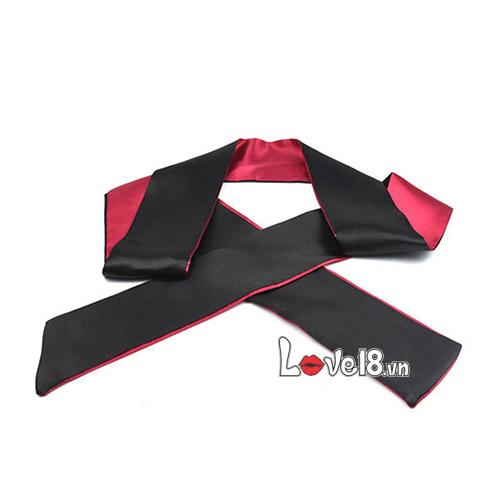 Khăn Bịt Mắt Lụa Satin Mềm Mại Kích Thích Đồ Chơi BDSM
