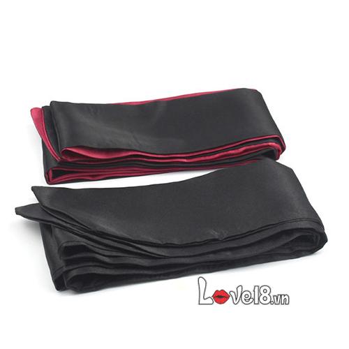 Khăn Bịt Mắt Lụa Satin Mềm Mại Kích Thích Đồ Chơi BDSM