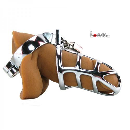 Khóa dương vật thép không gỉ chống tháo bền bỉ an toàn
