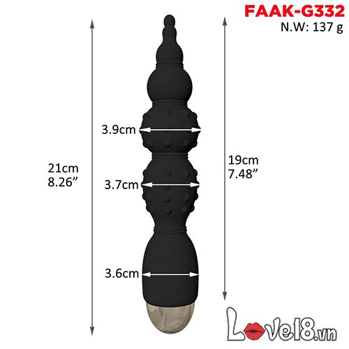 Thanh rung mát xa hậu môn FAAK Beads tăng khoái cảm gay nữ đỉnh