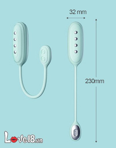 Phân phối Trứng rung kích thích bằng xung điện Svakom Viviana – Điều khiển xa qua App  hàng mới về