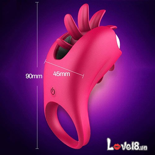 Vòng rung lưỡi xoay LafyHo tăng khoái cảm cho cặp đôi yêu