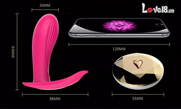 Dụng cụ mát xa điểm G nữ Fox M1 điều khiển từ xa hấp dẫn an toàn