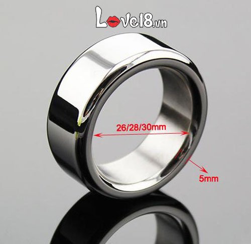 Vòng inox bền đẹp tăng khoái cảm cho phái mạnh an toàn