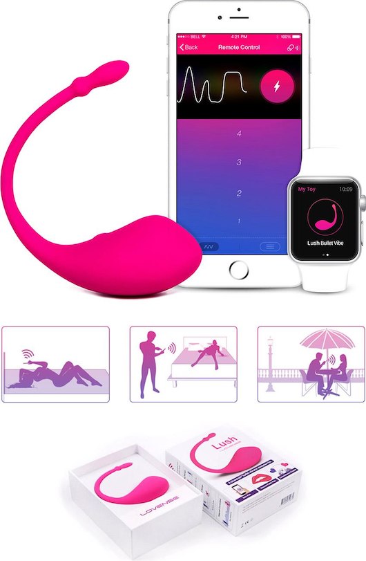 Trứng Rung Lush Cao Cấp Bền Bỉ Đa Tầng Cảm Giác Sướng