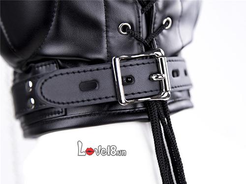 Mặt Nạ Bạo Dâm Trùm Đầu Da Cao Cấp Đen Tăng Hưng Phấn Mua Ngay