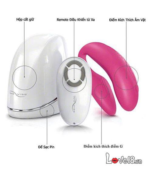 Mát Xa Điểm G We Vibe 4 Plus Bluetooth Kích Thích Cực Mạnh