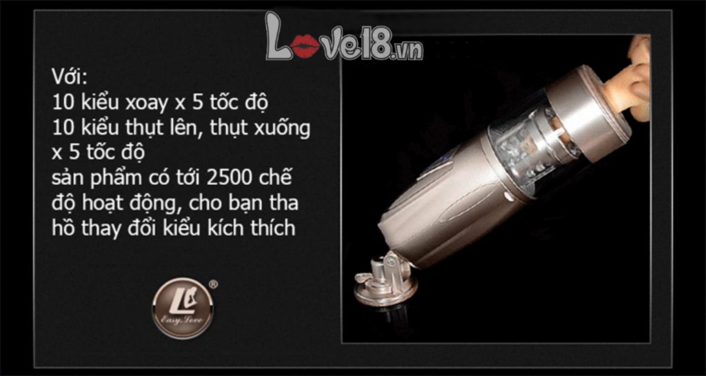 Máy thủ dâm gắn tường Flashing Lover cao cấp, sành điệu, bền bỉ
