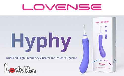  Thông tin Máy massage 2 đầu kích thích đa điểm Lovense Hyphy – Điều khiển qua app giá rẻ