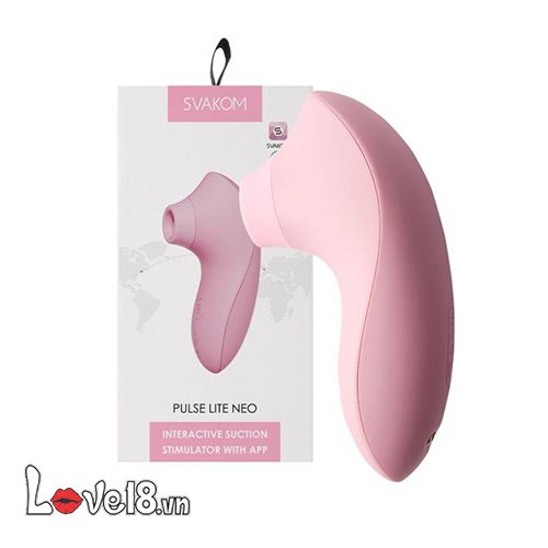 Máy massage âm vật Svakom Pulse Lite Neo sóng âm cao cấp hấp dẫn