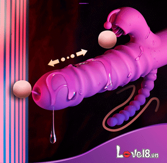  Shop bán Máy massage điểm G âm vật và hậu môn rung thụt cực mạnh giá sỉ