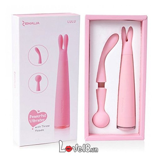  Shop bán Máy massage điểm G Zemalia Lulu có 3 đầu thay thế cao cấp