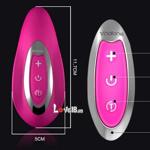 Máy Mát Xa Gắn Quần Lót Nalone Crescent Rung Mạnh Silicon Cao Cấp