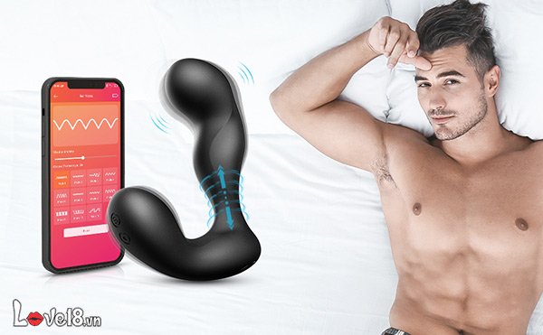 Máy mát xa hậu môn Svakom Iker cao cấp điều khiển qua App an toàn