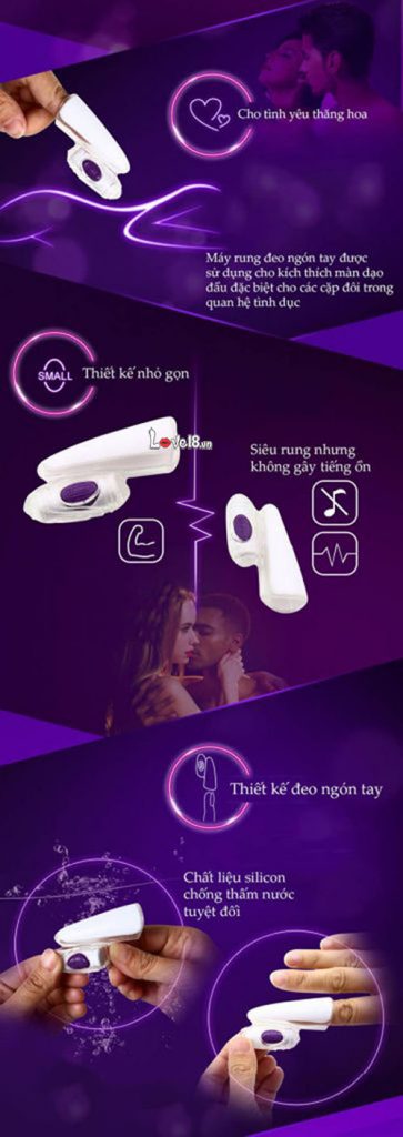 Máy rung Durex Play Finger nhỏ gọn kích thích cực mạnh