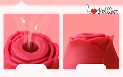 Máy rung liếm âm vật OMYSKY hoa kích thích cực mạnh, bú mút