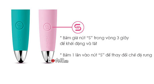 Máy Rung Svakom Daisy Mini Sang Trọng, Đa Chức Năng, Gợi Cảm