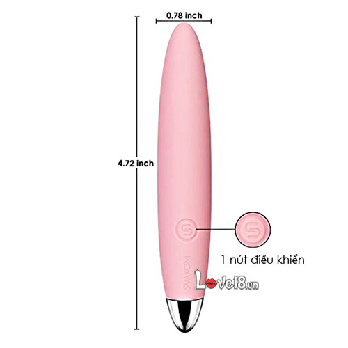 Máy Rung Svakom Daisy Mini Sang Trọng, Đa Chức Năng, Gợi Cảm