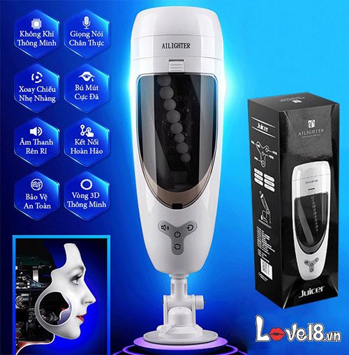 Máy thủ dâm tự động Ailighter Juicer rung xoay hít tường