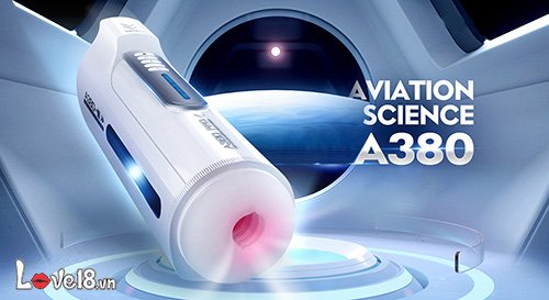 Máy thủ dâm tự động Leten A380 Pro 3 rung thụt sưởi ấm