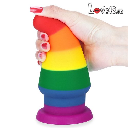 Phích cắm hậu môn Lovetoy Prider 6.0 đa sắc kích thích đỉnh cao