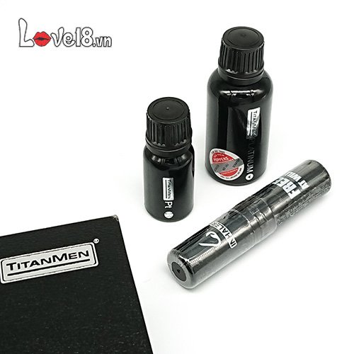 Popper Titanmen Platinum 40ml đỉnh cao mạnh mẽ kích thích đam mê