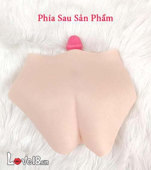 Quần silicone gắn dương vật mềm mại thật như da an toàn cao cấp
