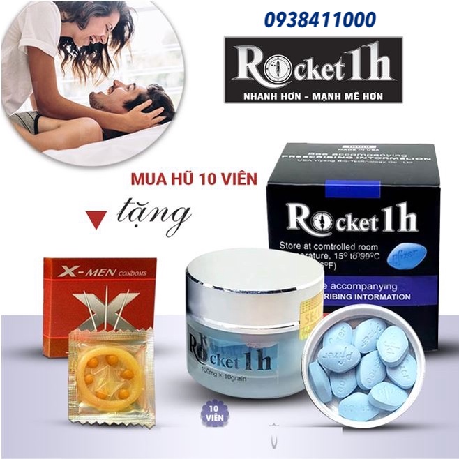 Rocket 1h Mỹ viên cường dương chính hãng kéo dài thời gian xuất tinh