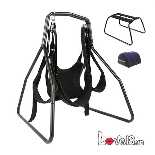 Ghế treo xích đu tình yêu Acacia 3in1 thép bền đẹp kích thích