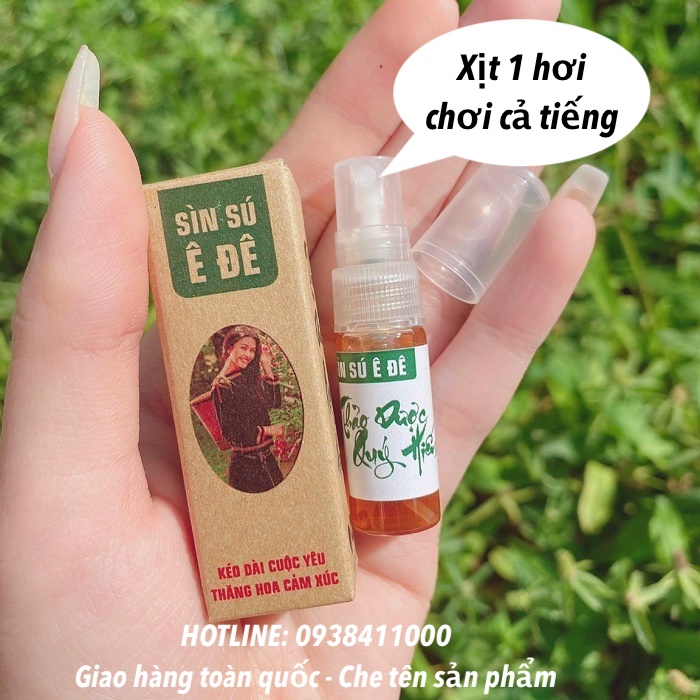 Sìn Sú Ê Đê Chính Hãng 5ml Xịt Kéo Dài Quan Hệ An Toàn