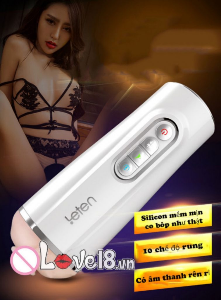Cốc thủ dâm Leten rung mạnh như thật kích thích đỉnh cao