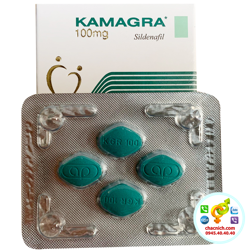 Kamagra 100mg cường dương kéo dài thời gian tăng cường sinh lý nam