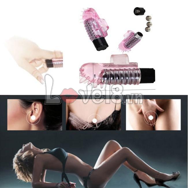 Trứng Rung Đeo Ngón Tay Cao Cấp Kích Thích Tận Tình
