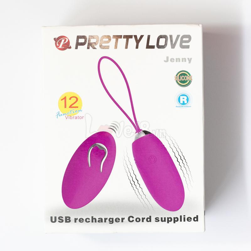 Trứng Rung Prettylove Jenny Cao Cấp Sạc Pin Không Dây Siêu Mạnh