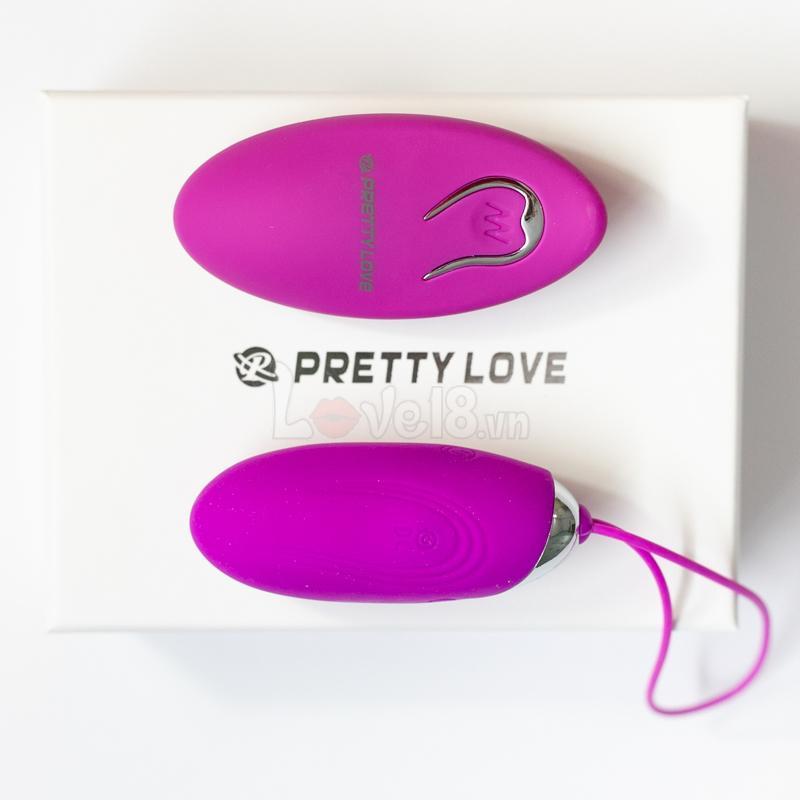 Trứng Rung Prettylove Jenny Cao Cấp Sạc Pin Không Dây Siêu Mạnh