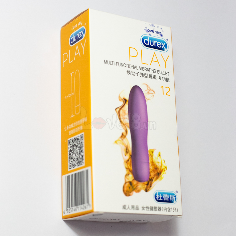 Trứng rung mini Durex S-VIBE đa tần số cao cấp kích thích âm đạo nữ giới