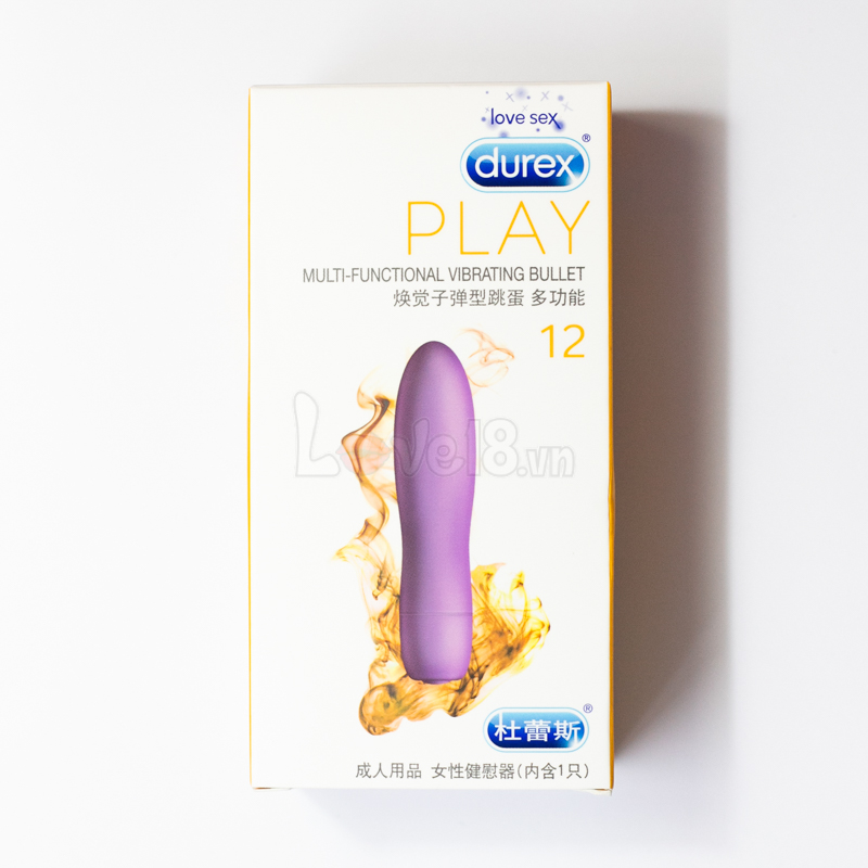Trứng rung mini Durex S-VIBE đa tần số cao cấp kích thích âm đạo nữ giới
