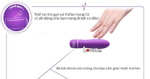 Trứng rung mini Durex S-VIBE đa tần số cao cấp kích thích âm đạo nữ giới