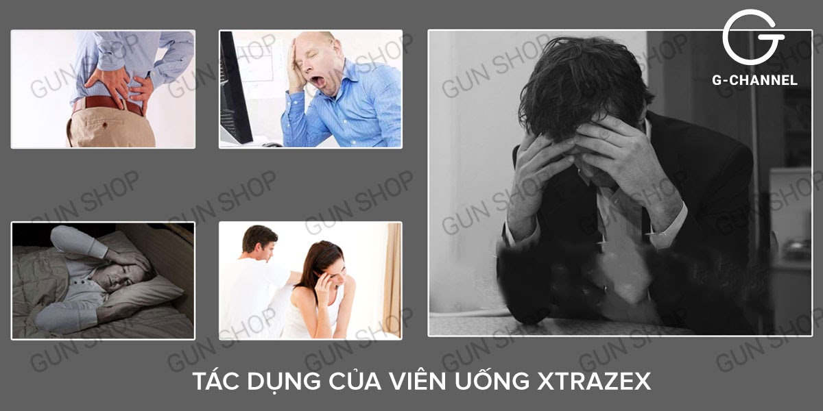 Viên sủi Xtrazex tăng cường sinh lý nam hấp dẫn hiệu quả cao