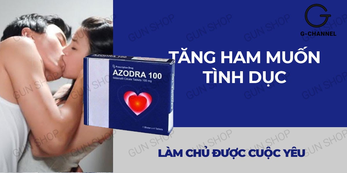 Azodra 50mg Viên Uống Cường Dương Kéo Dài Thời Gian Hiệu Quả