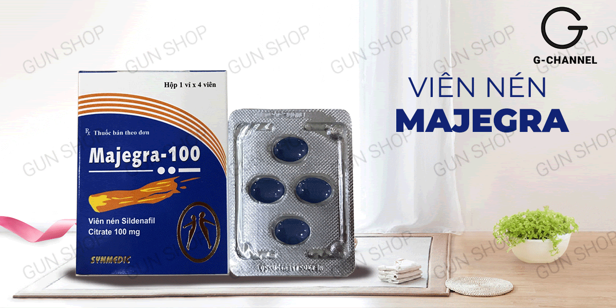 Majegra 4 viên tăng cường sinh lý nam, hỗ trợ cương dương hiệu quả