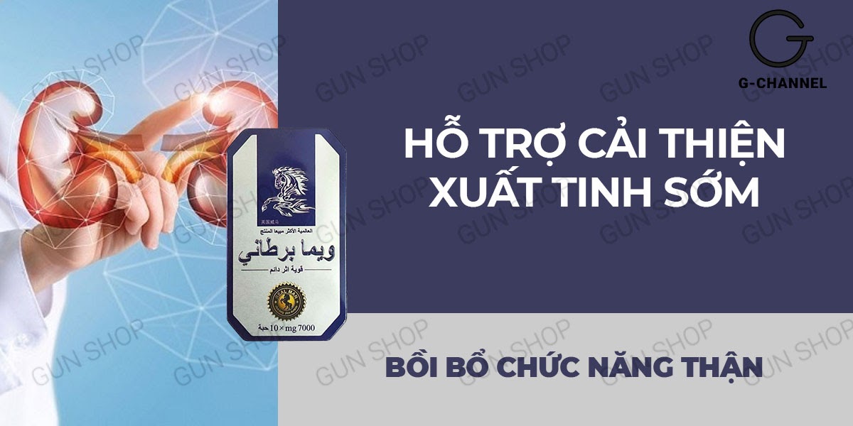 Ngựa Thái chính hãng thuốc cường dương hộp 10 viên tăng sinh lực