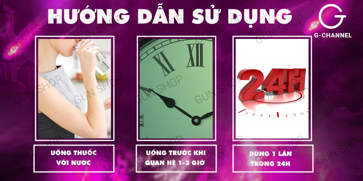 Viên uống Oxetine 30mg Cường Dương - Hộp 4 Viên Tăng Sinh Lý