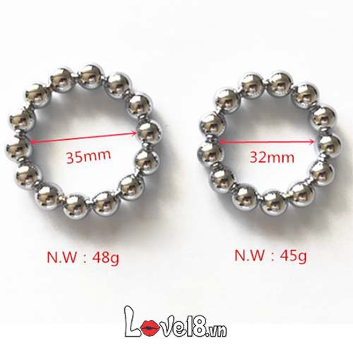 Vòng bi inox tăng khoái cảm chống xuất tinh sớm hiệu quả