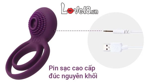 Vòng rung Svakom Tammy sạc điện kéo dài thời gian rung mạnh