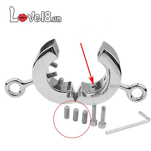 Vòng đeo dương vật hợp kim bạo dâm cao cấp kích thích mạnh