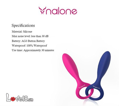 Vòng rung dương vật Nalone Tango 2 trong 1 kéo dài quan hệ
