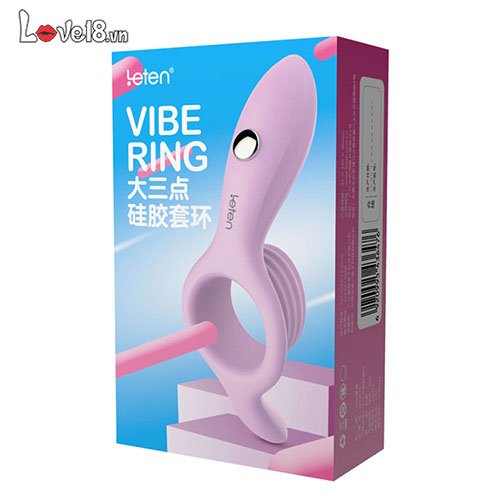Vòng rung Leten Vibe Ring kích thích điểm G âm vật hưng phấn