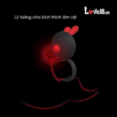 Vòng rung dương vật đầu thỏ Rinbit cao cấp, siêu kích thích