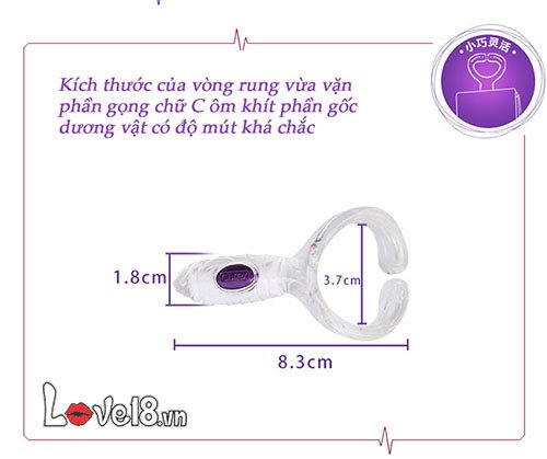 Vòng rung đeo dương vật Durex Connect tăng khoái cảm âm vật